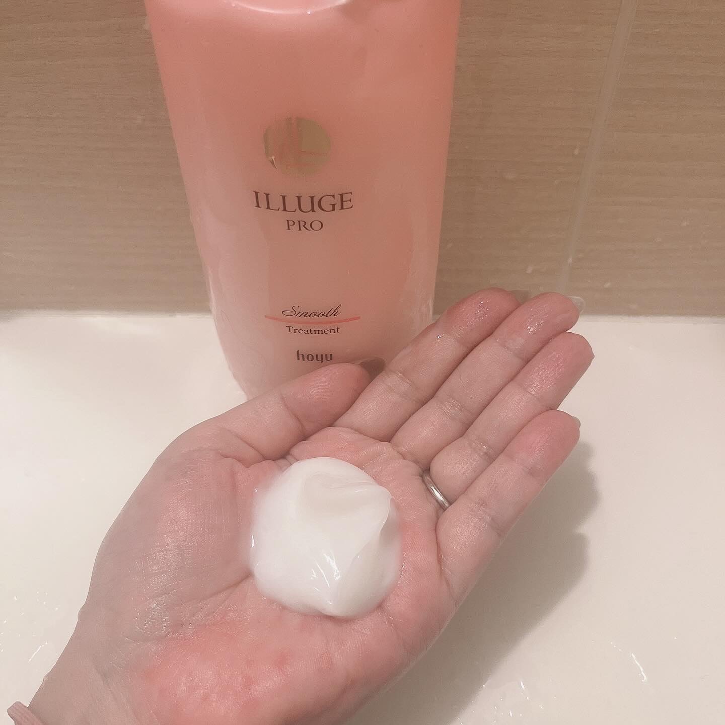 イリュージュプロ スムース シャンプー／トリートメント シャンプー/ホーユー/市販シャンプーを使ったクチコミ（3枚目）