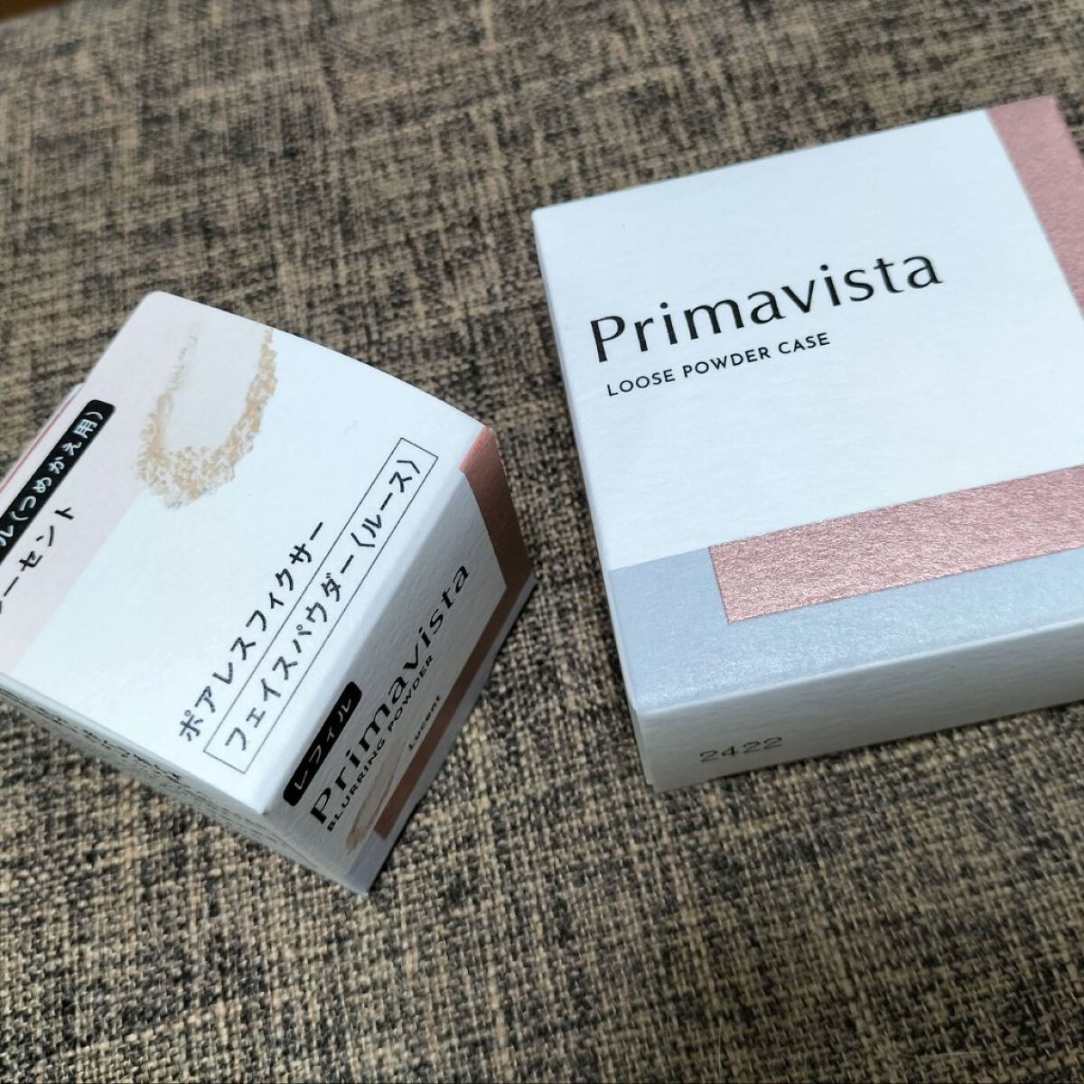 ポアレスフィクサー/プリマヴィスタ/ルースパウダーを使ったクチコミ（1枚目）