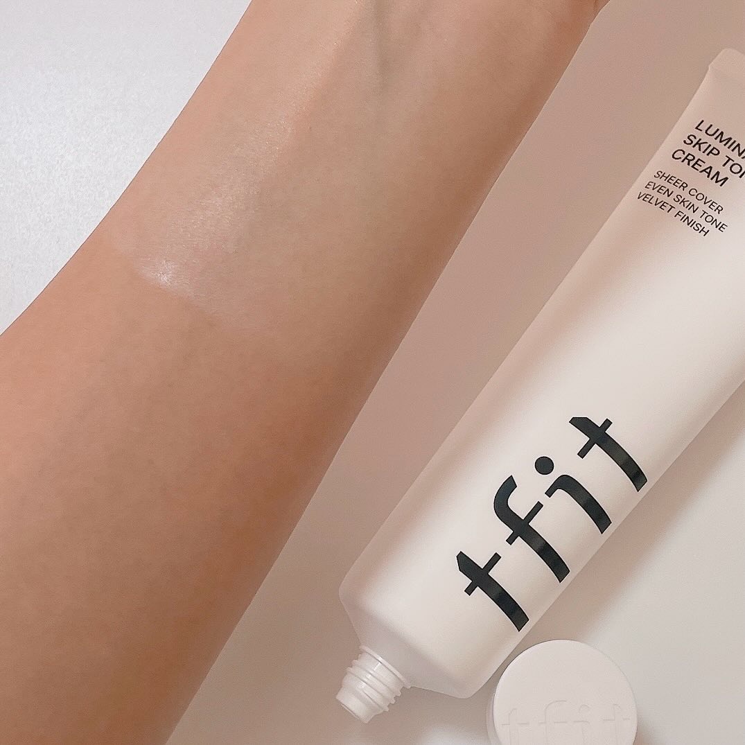 ルミネールスキップトーンアップクリーム/TFIT/化粧下地を使ったクチコミ（3枚目）