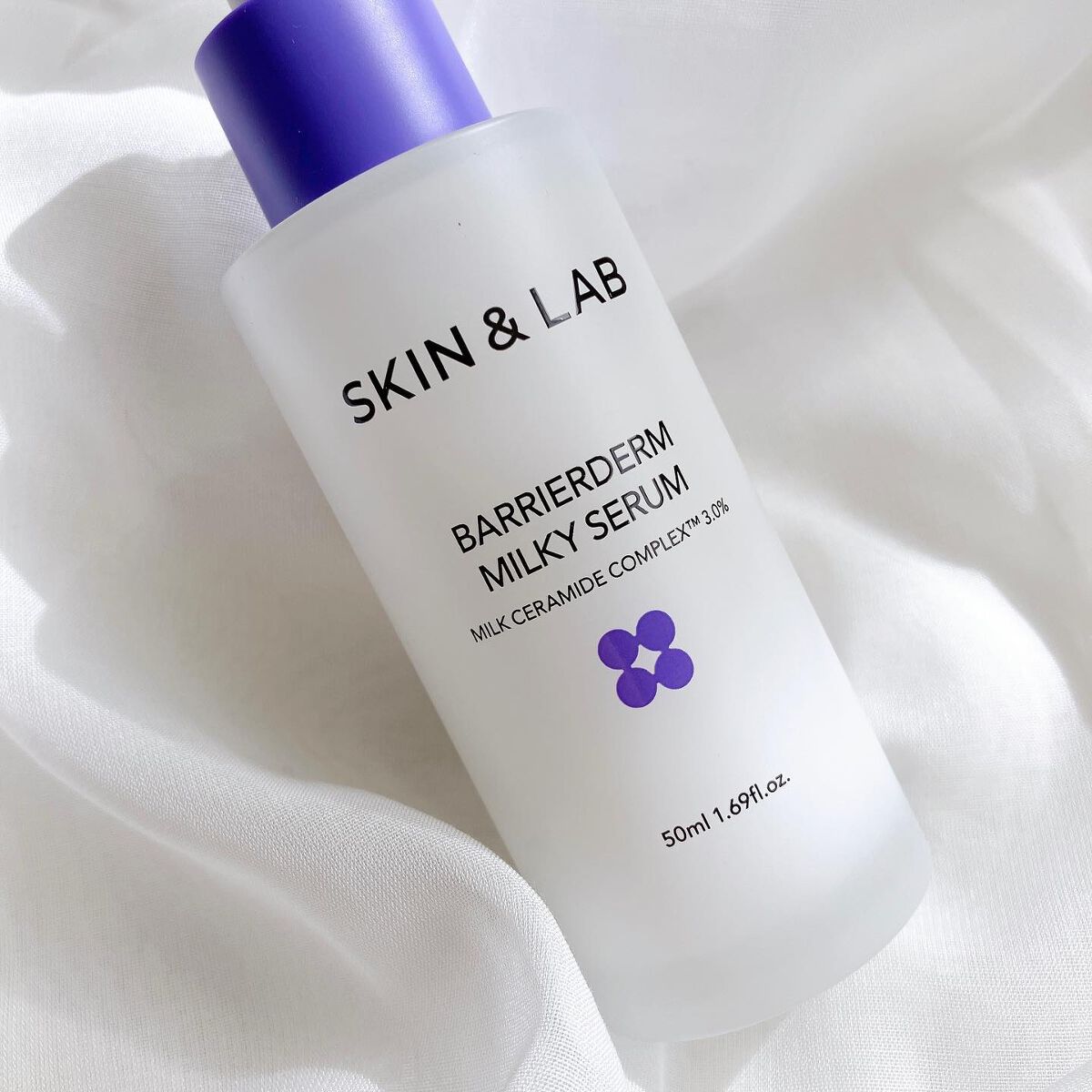 バリアダームミルキーセラム/SKIN&LAB/美容液を使ったクチコミ（2枚目）