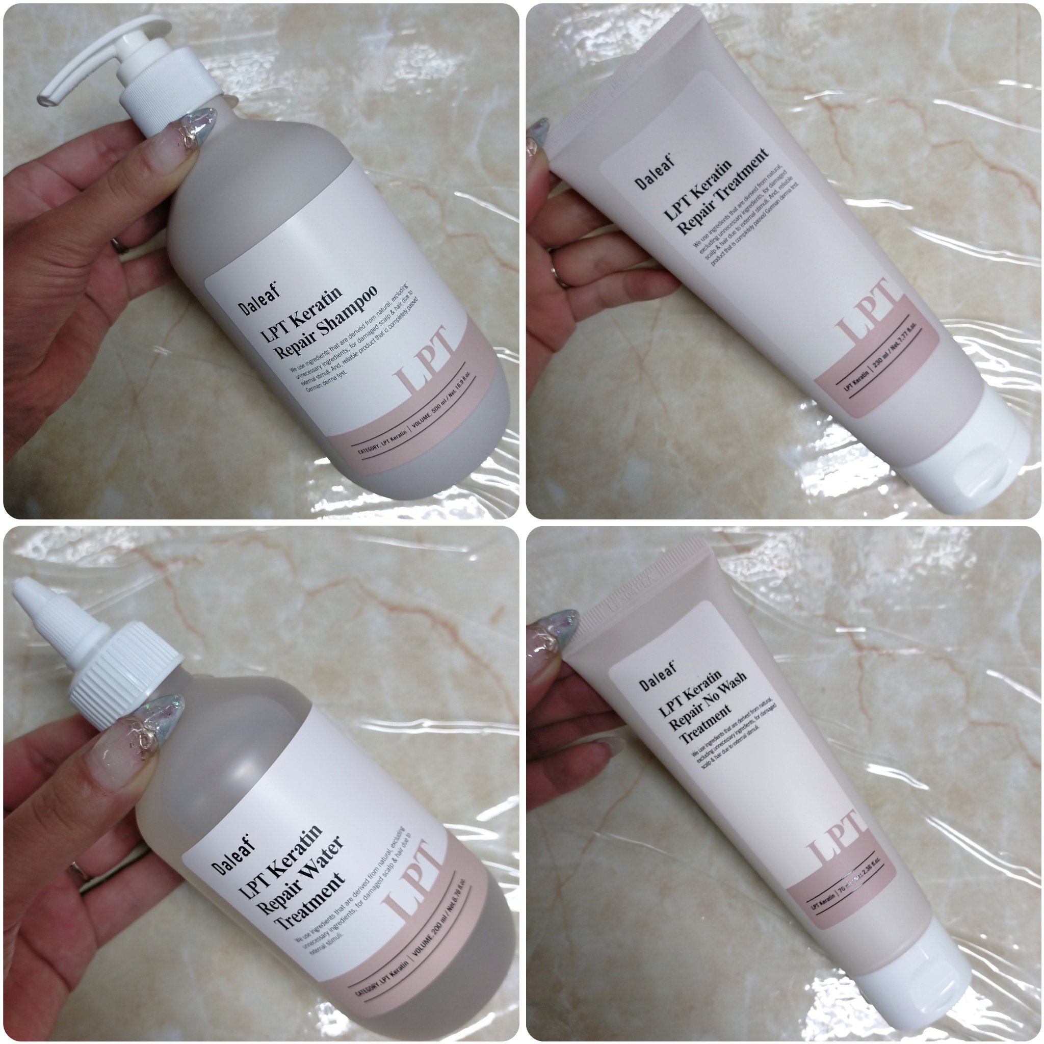 LPTケラチンリペア ノーウォッシュトリートメント/Daleaf/アウトバストリートメントを使ったクチコミ（2枚目）