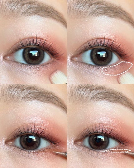 シルキースフレアイズ/キャンメイク/アイシャドウパレットを使ったクチコミ(3枚目)