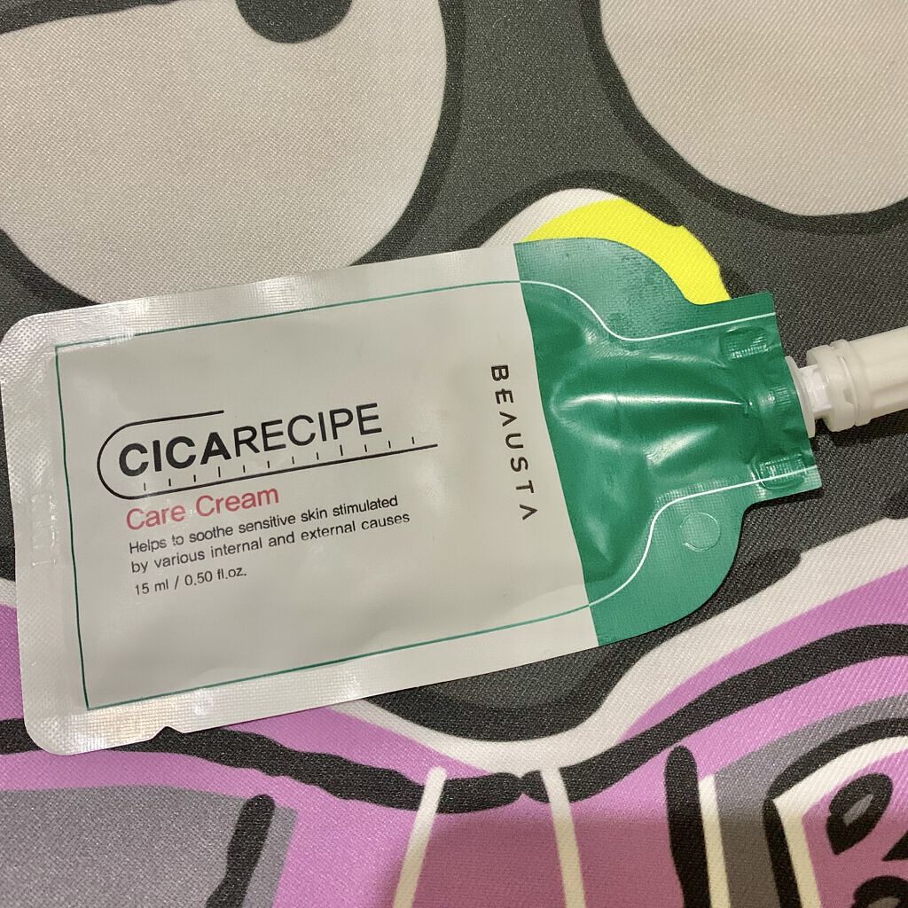 CICA ケアクリーム/BEAUSTA/フェイスクリームを使ったクチコミ（2枚目）