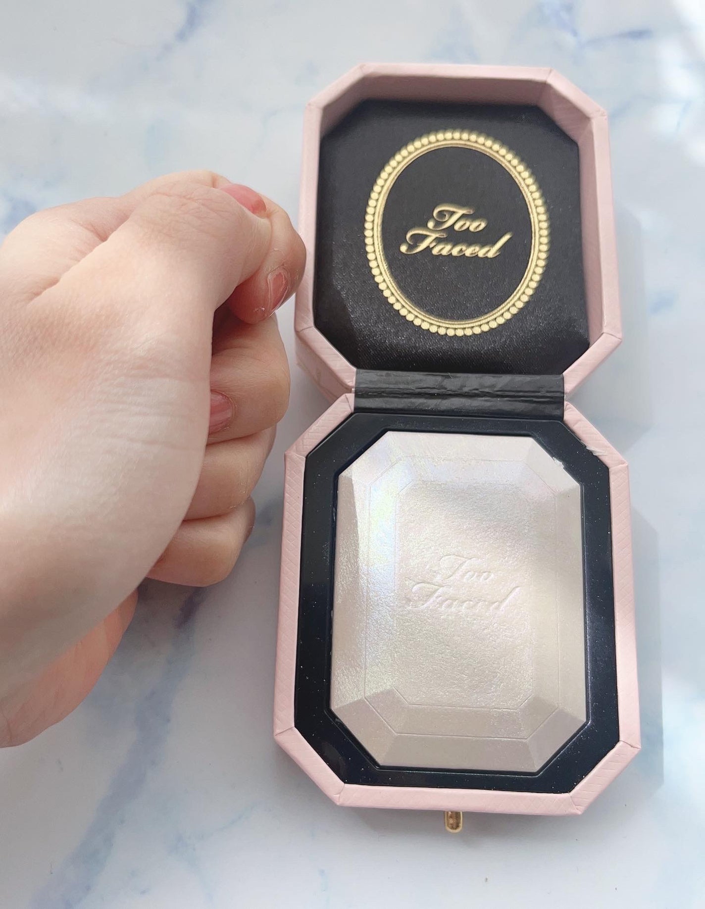 ダイヤモンドライト マルチユース ハイライター/Too Faced/パウダーハイライトを使ったクチコミ(4枚目)