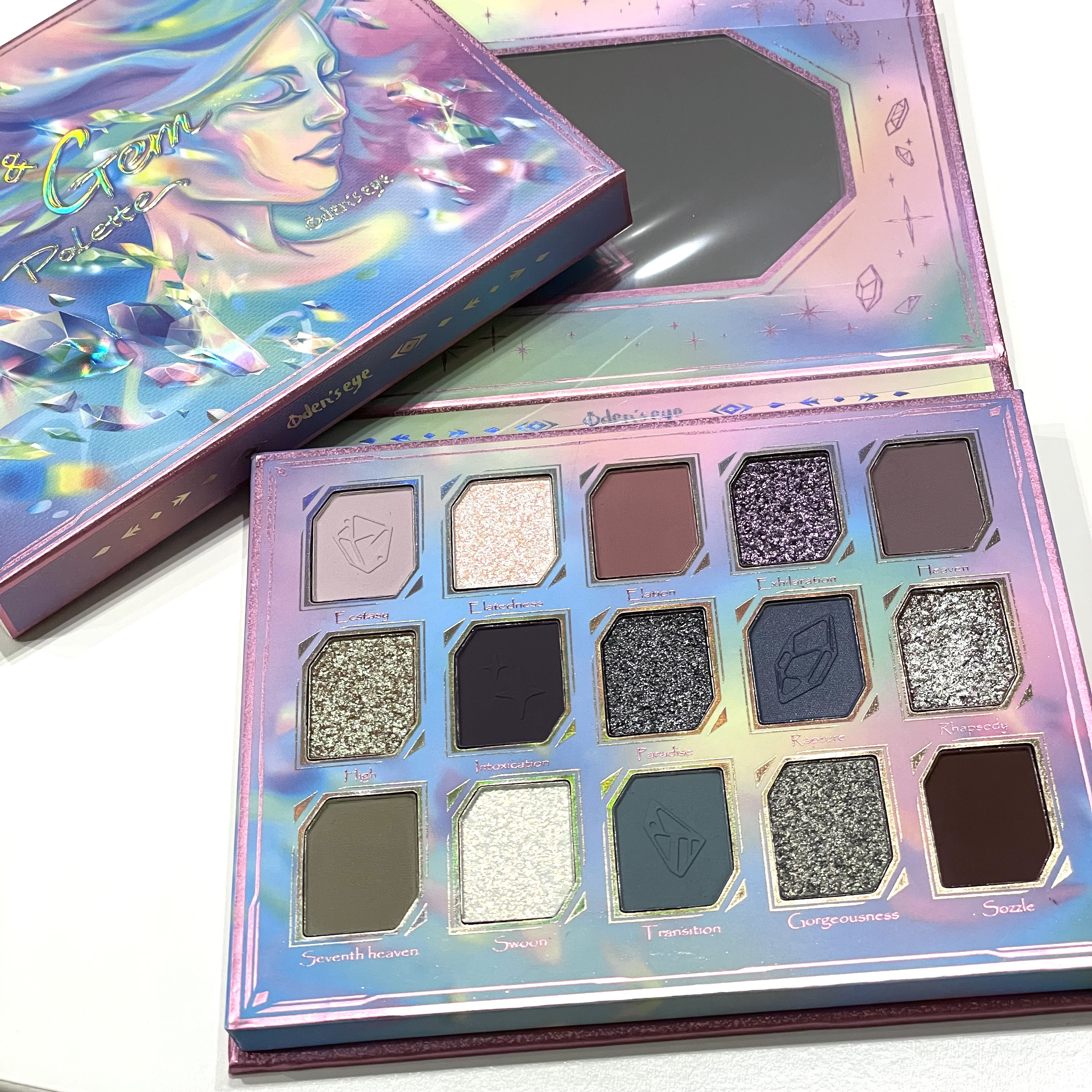 Jewels & Gems Palette/Oden's eye/アイシャドウパレットを使ったクチコミ（2枚目）