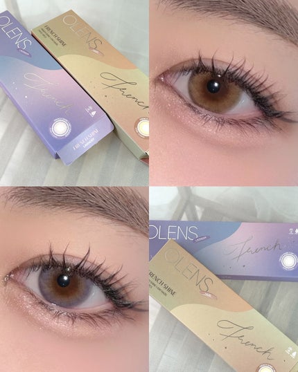 FrenchShine1day/OLENS/ワンデー(1DAY)カラコンを使ったクチコミ(5枚目)