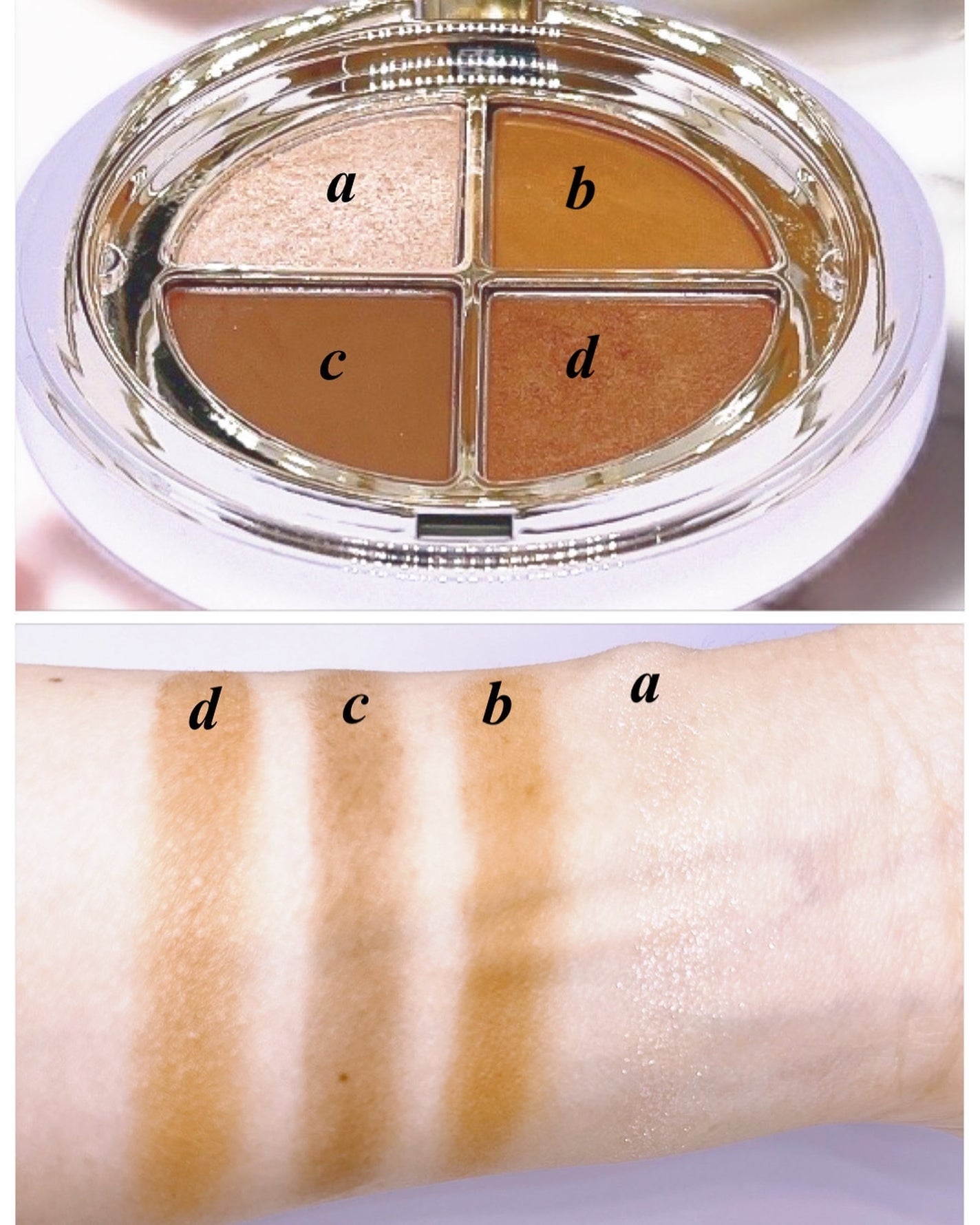 オンブル 4/CLARINS/アイシャドウパレットを使ったクチコミ(3枚目)