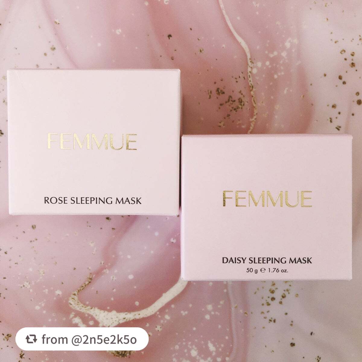 ローズウォーター スリーピングマスク/FEMMUE/フェイスクリームを使ったクチコミ(3枚目)