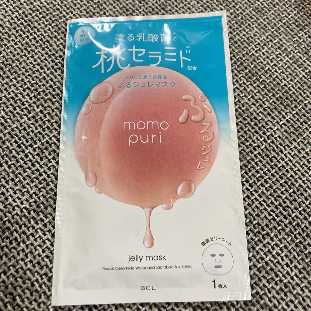 潤いぷるジュレマスク/ももぷり/シートマスク・パックを使ったクチコミ（1枚目）
