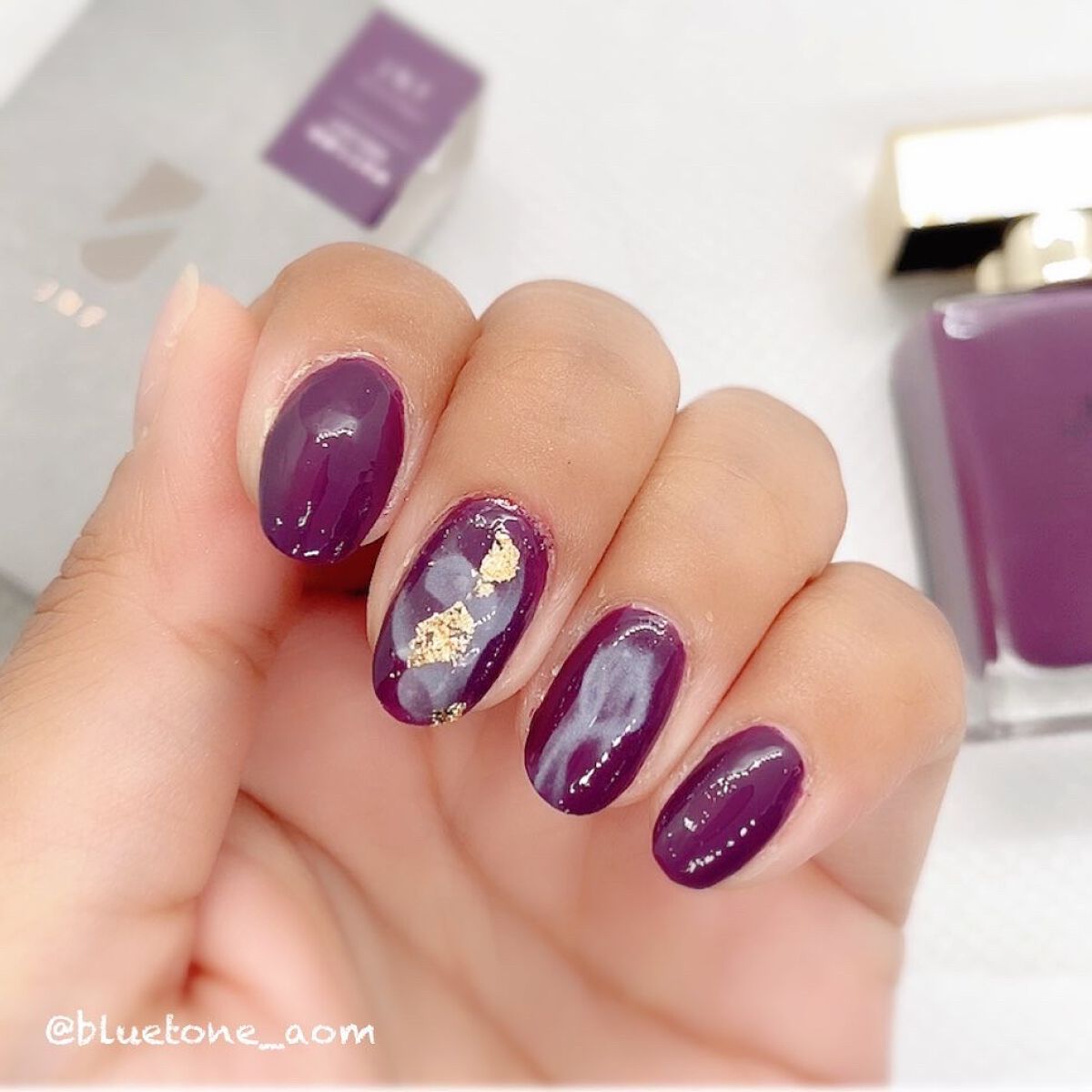 グレイズドフレグランスネイル/JNF/マニキュアを使ったクチコミ（2枚目）