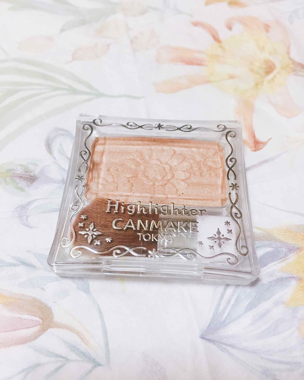 ハイライター/キャンメイク/パウダーハイライトを使ったクチコミ(1枚目)