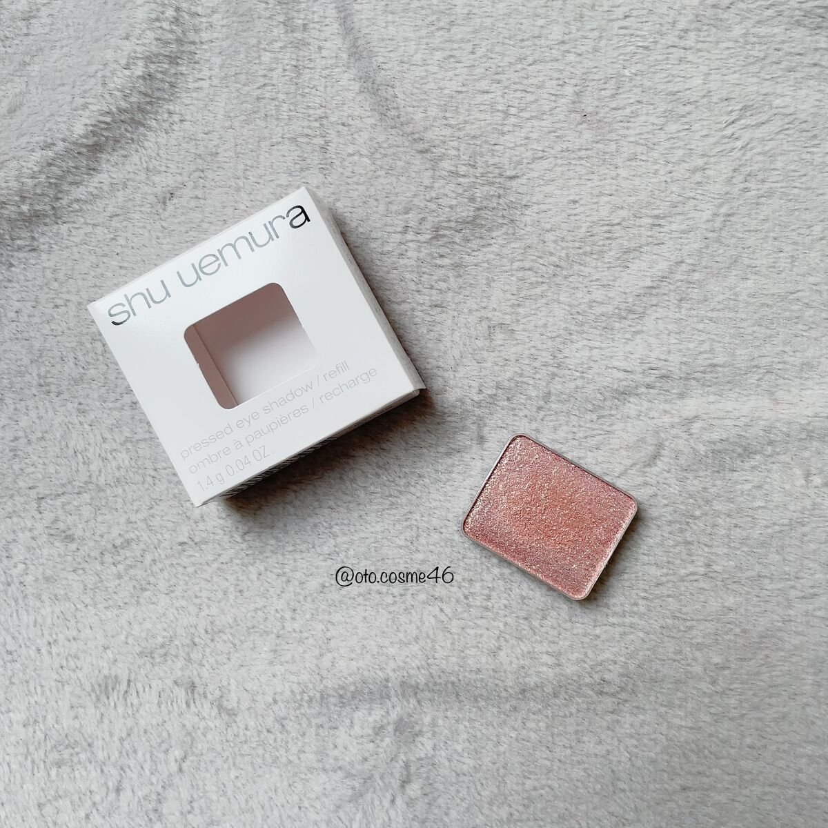 プレスド アイシャドー（レフィル） W ローズ グレイズ/shu uemura/単色アイシャドウを使ったクチコミ（1枚目）