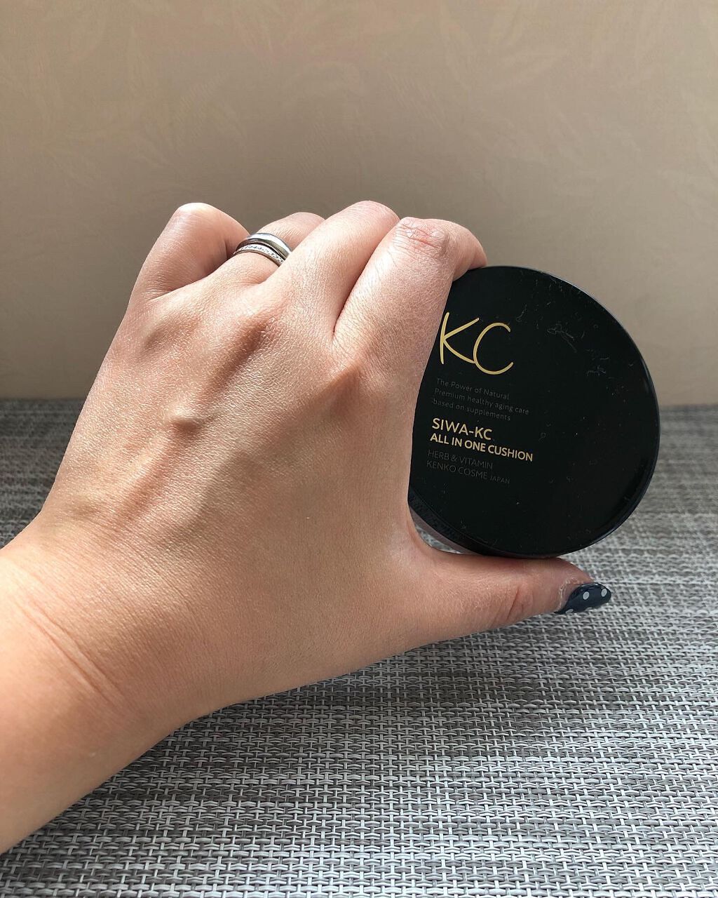 SIWA-KC オールインワンクッション/ハーブ健康本舗/クッションファンデーションを使ったクチコミ（2枚目）