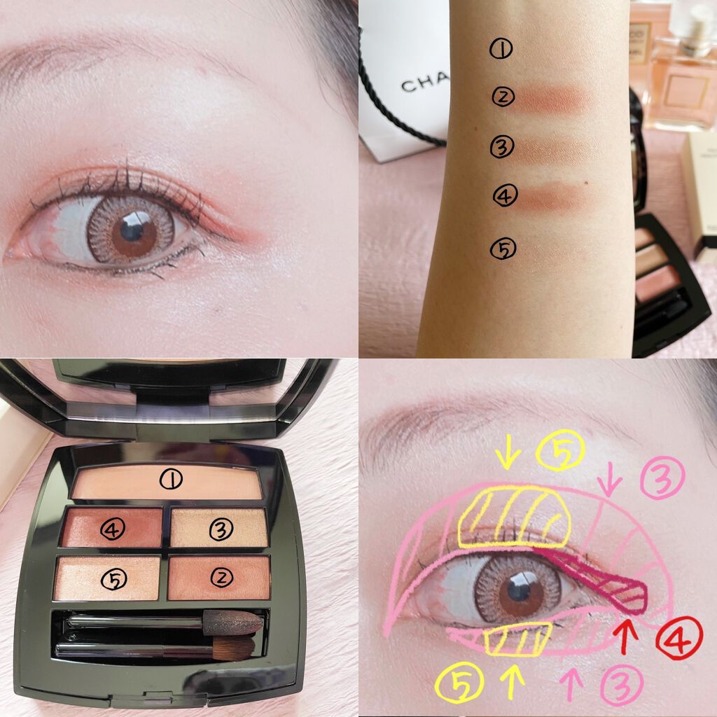 レ ベージュ パレット ルガール/CHANEL/アイシャドウパレットを使ったクチコミ(4枚目)