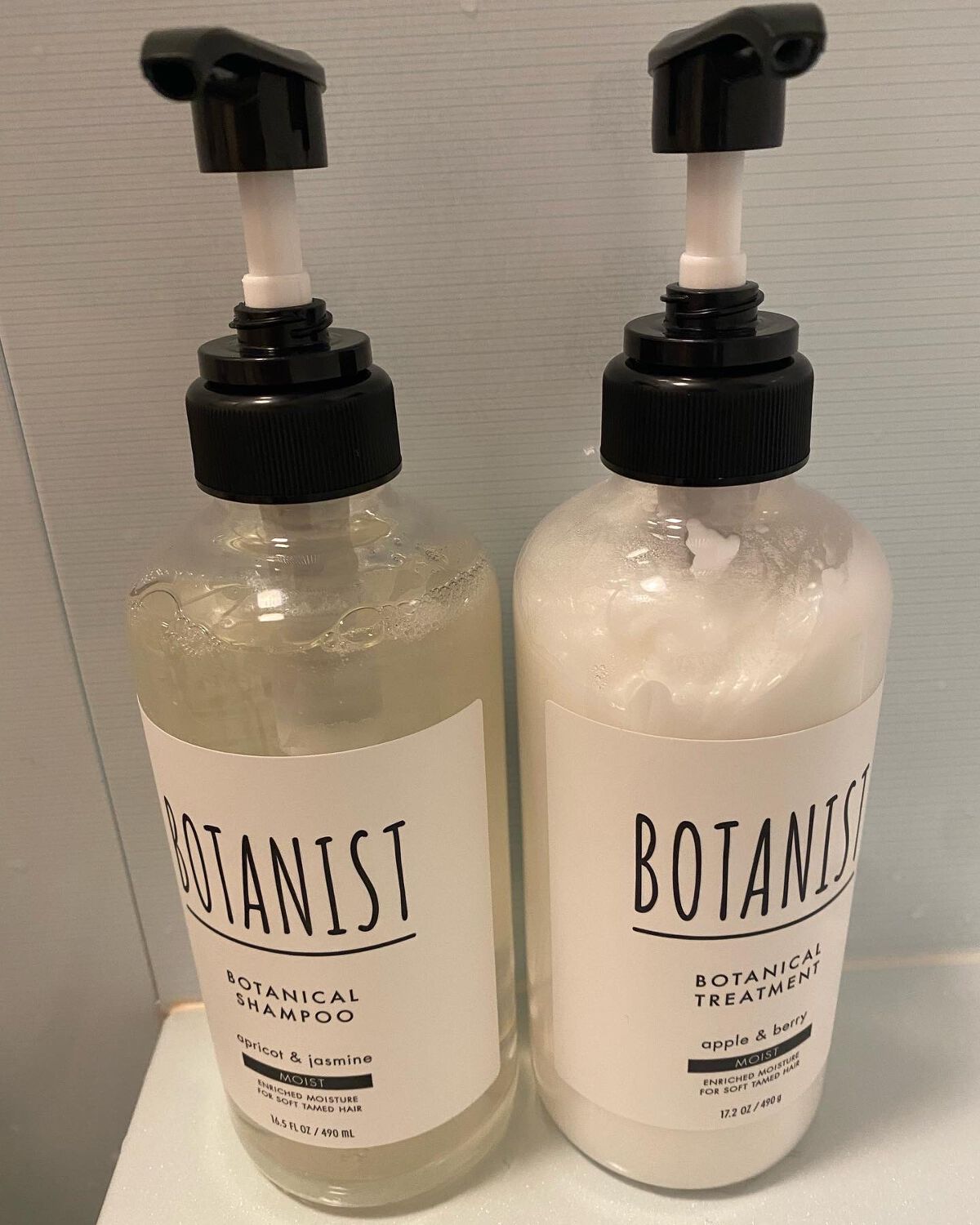 ボタニカルシャンプー／トリートメント(モイスト) /BOTANIST/シャンプー・コンディショナーを使ったクチコミ（1枚目）