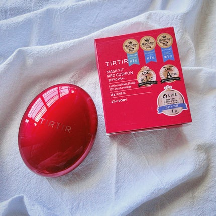 マスク フィット レッド クッション/TIRTIR(ティルティル)/クッションファンデーションを使ったクチコミ(1枚目)