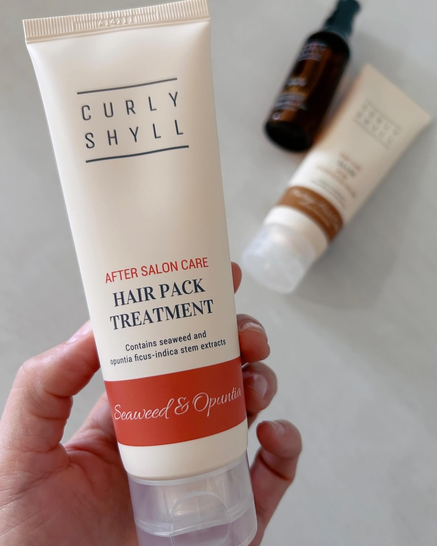 AFTER SALON CARE HAIR PACK TREATMENT/CULRY SHYLL/洗い流すヘアトリートメントを使ったクチコミ（1枚目）