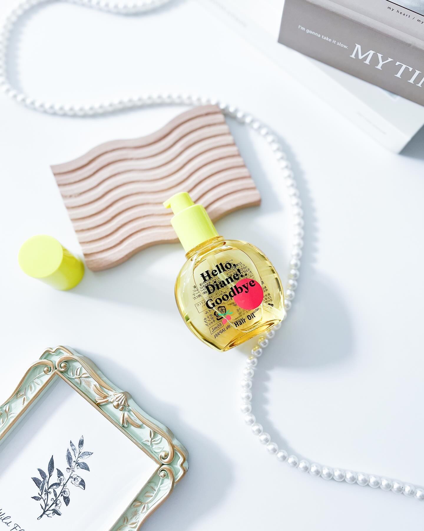 ハローダイアン グッバイ うるおい補修ヘアオイル/ダイアン/ヘアオイルを使ったクチコミ（1枚目）