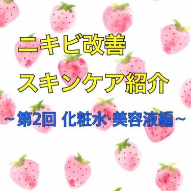 こんにちは！うさ田です🐰

初投稿ではニキビ肌改善スキンケアを紹介させていただきましたが、今度は使用しているスキンケア商品を個別にレビューしていきたいと思います！

〜第2回 化粧水・美容液編〜

今回