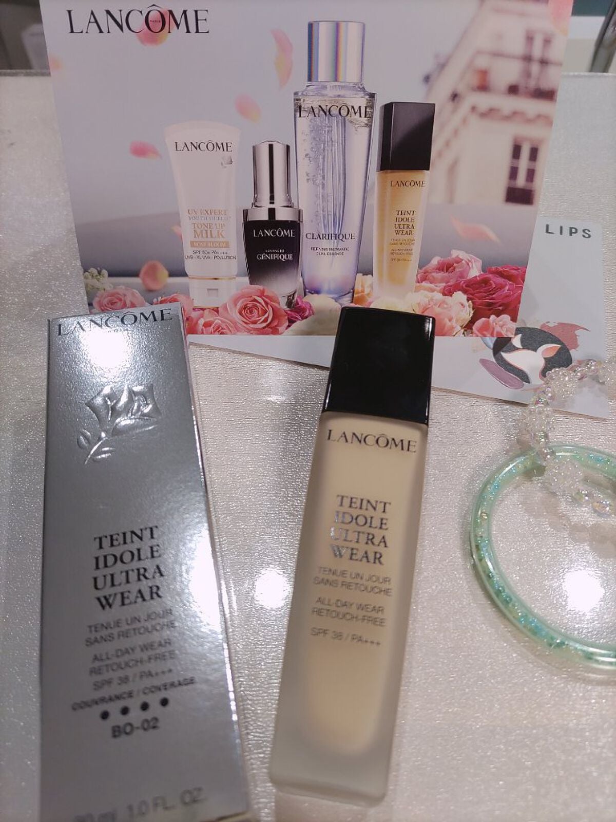 タンイドル ウルトラ ウェア リキッド/LANCOME/リキッドファンデーションを使ったクチコミ(1枚目)