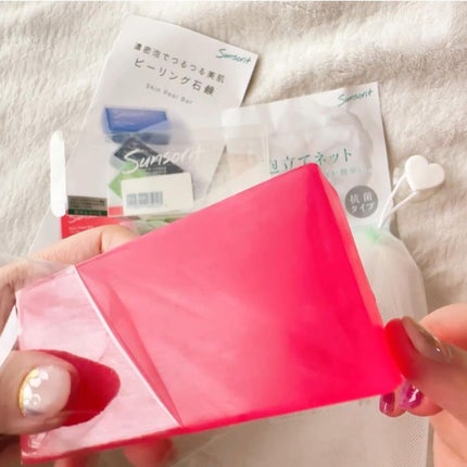 スキンピールバー ティートゥリー/サンソリット/洗顔石鹸を使ったクチコミ(5枚目)