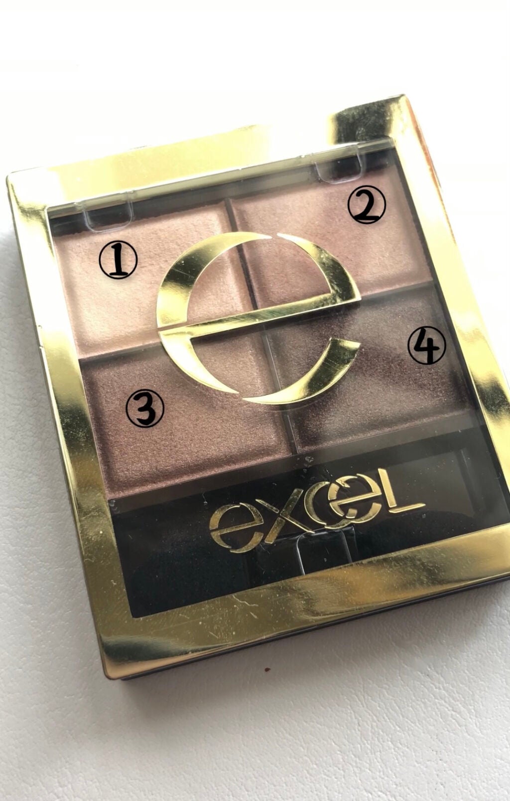 スキニーリッチシャドウ/excel/アイシャドウパレットを使ったクチコミ(1枚目)