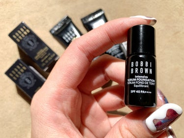 インテンシブ セラム ファンデーション/BOBBI BROWN/リキッドファンデーションを使ったクチコミ（1枚目）