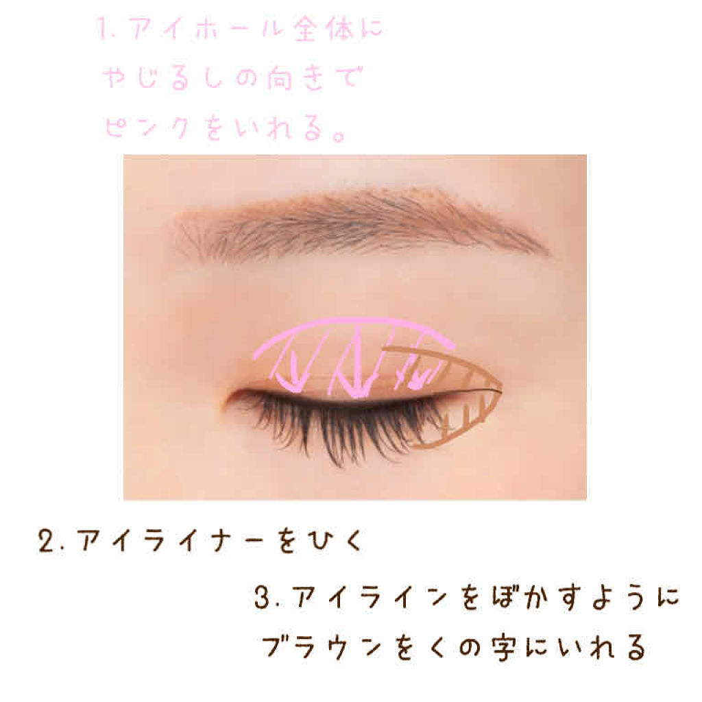 アイ カラー(チップ付)/ちふれ/アイシャドウパレットを使ったクチコミ（2枚目）