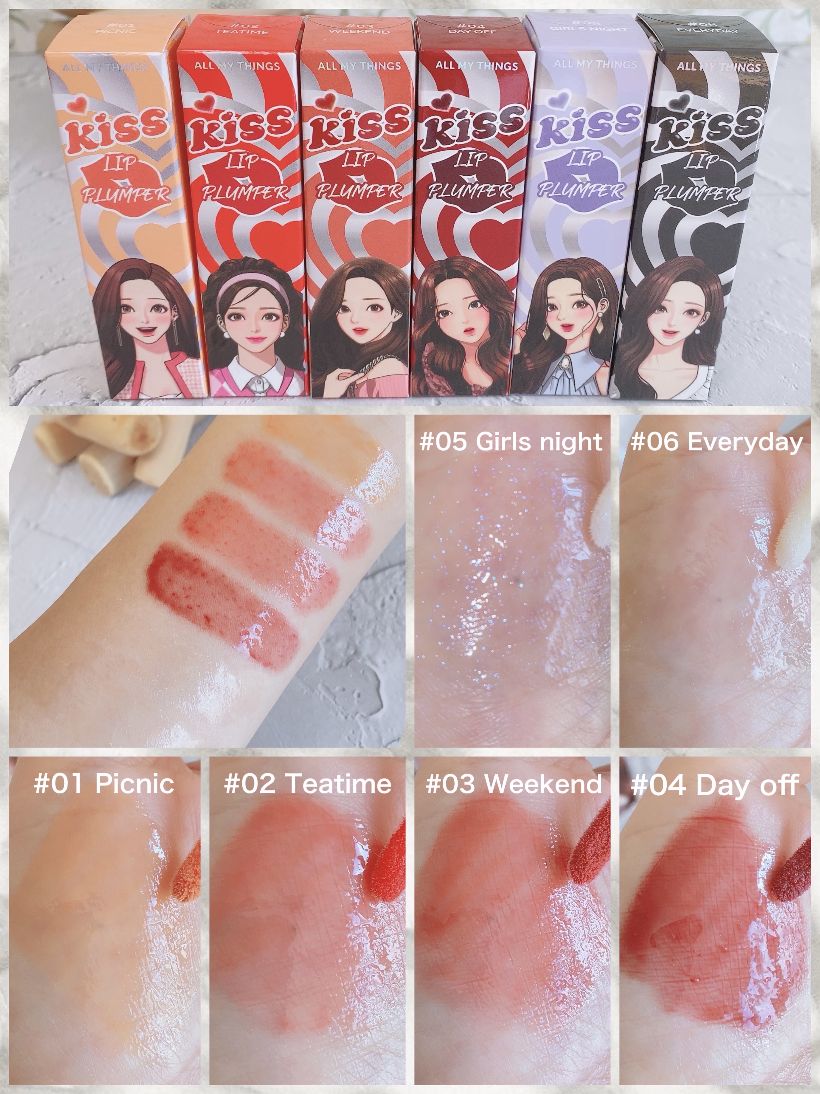 オールマイシングス トゥルービューティ キス リッププランパー/all my things/リッププランパーを使ったクチコミ（2枚目）