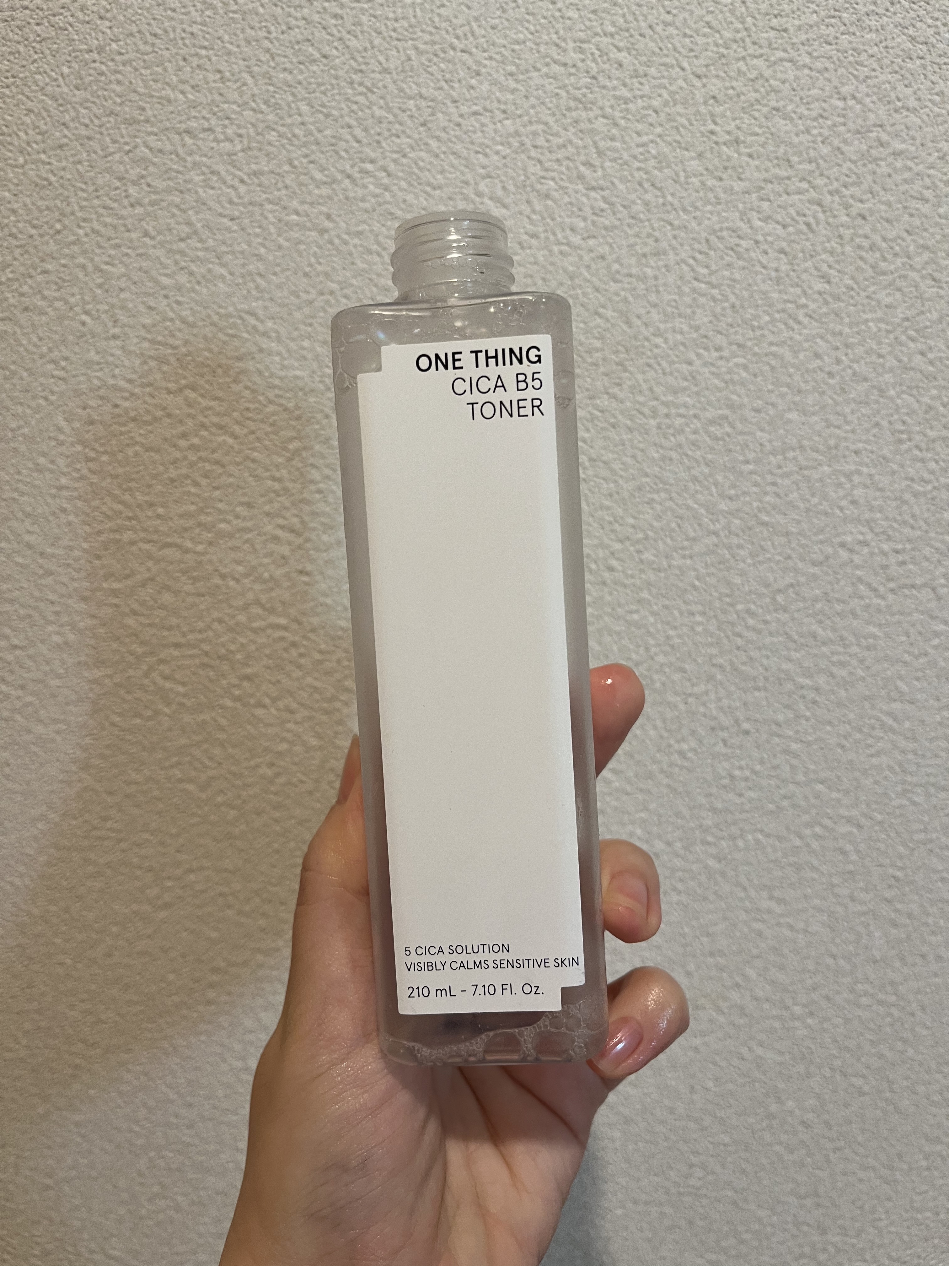 シカB5トナー/ONE THING/化粧水を使ったクチコミ（1枚目）