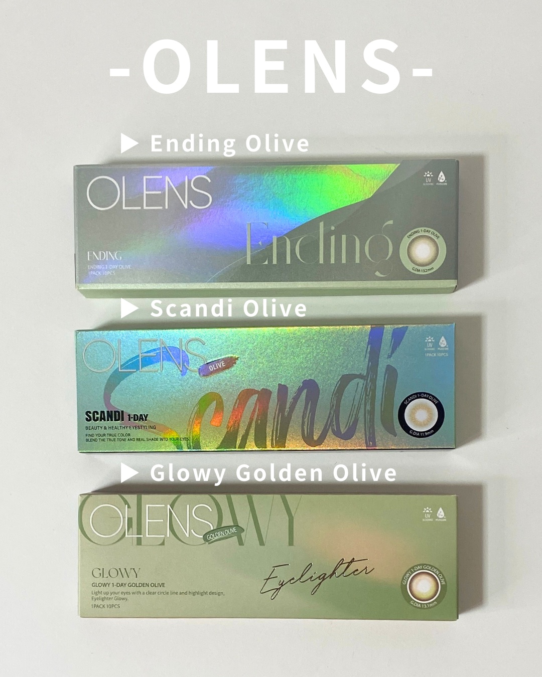 Ending 1day/OLENS/ワンデー（１DAY）カラコンを使ったクチコミ（2枚目）