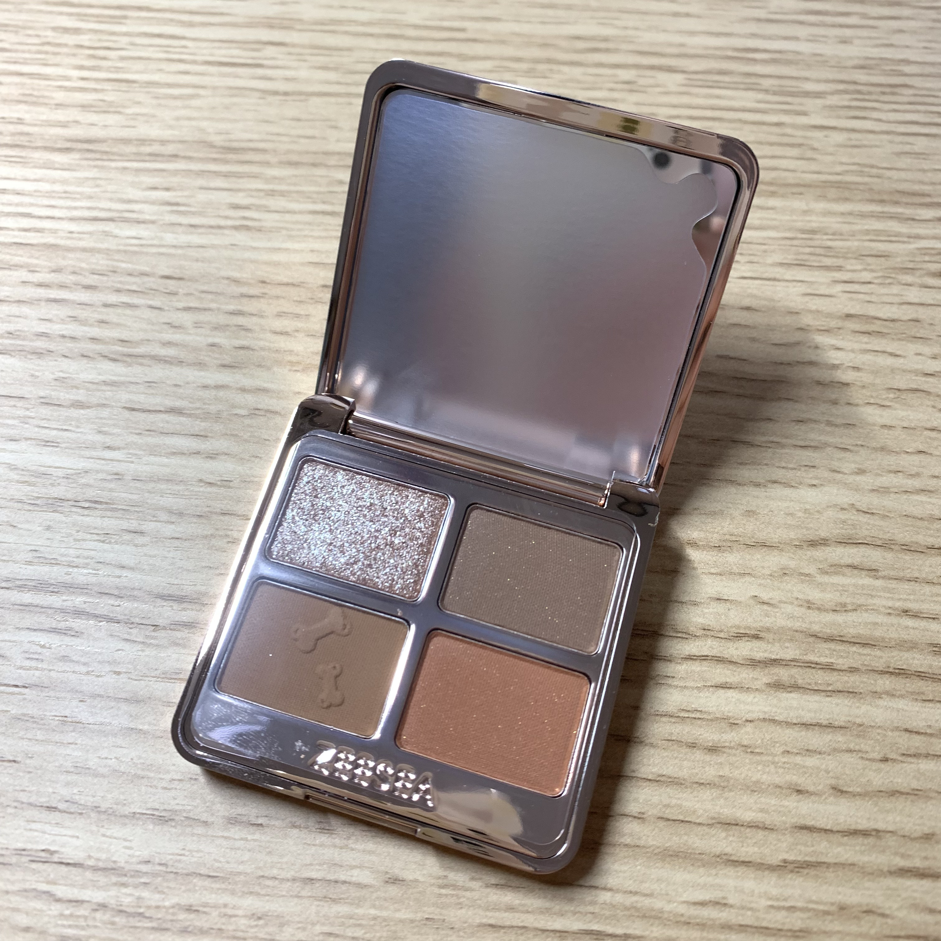 アニマルアイシャドウ(4シェード)/ZEESEA/アイシャドウパレットを使ったクチコミ（3枚目）