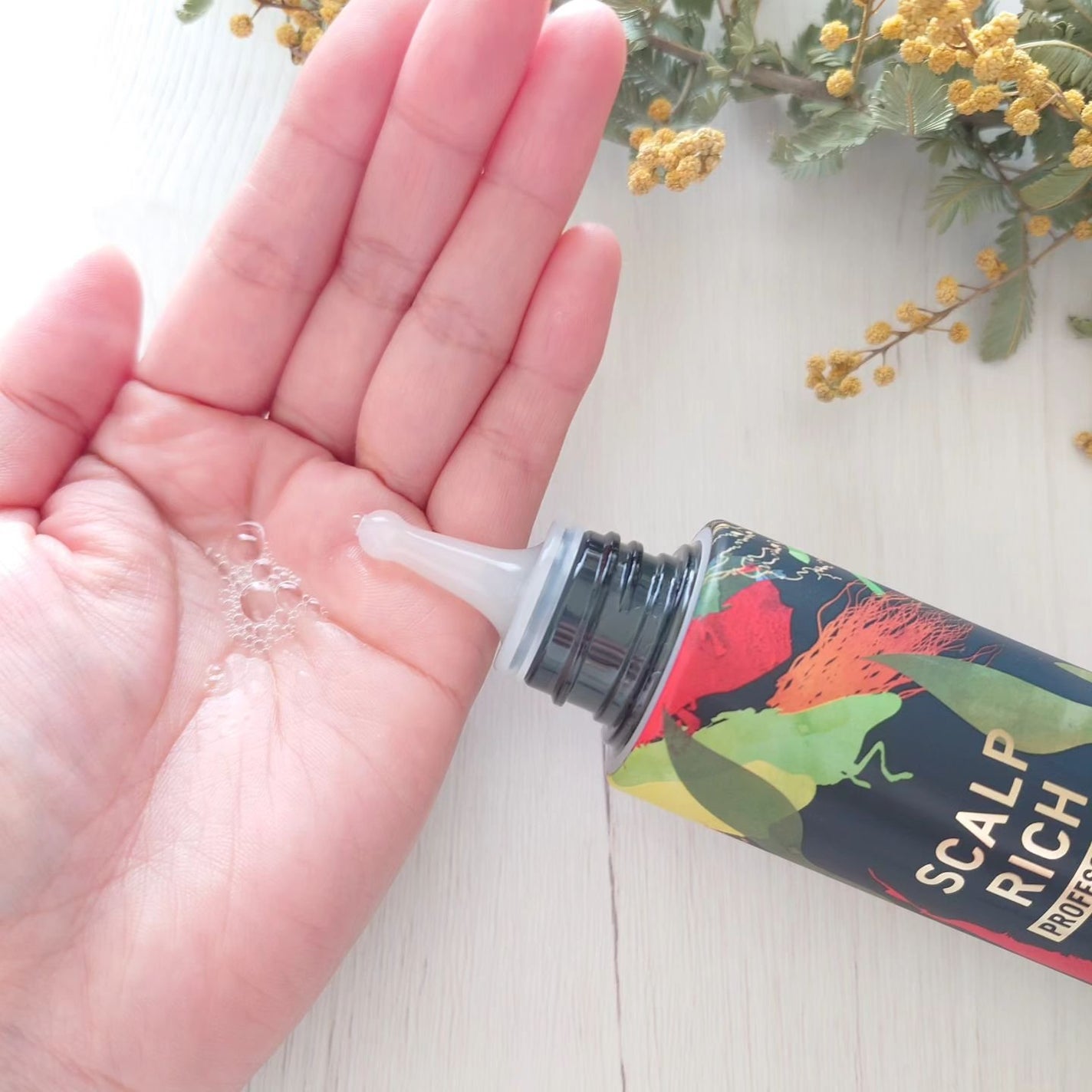 スカルプリッチ プロフェッショナル/日清食品/頭皮ローションを使ったクチコミ(3枚目)