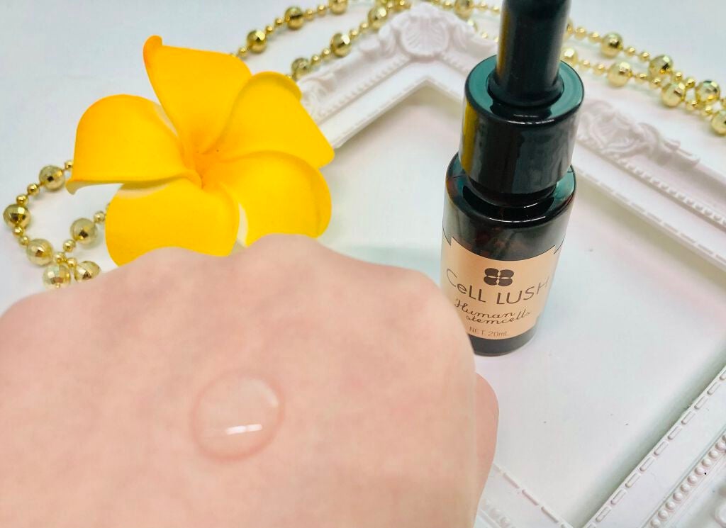 ヒト幹細胞配合美容液/セルラッシュ/美容液を使ったクチコミ(3枚目)