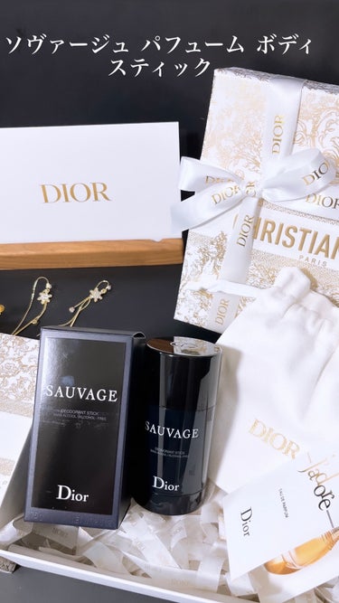 Dior ソヴァージュ パフューム ボディ スティックのクチコミ「本日も香りコレクターが、現れましたよ💘


本日ご紹介する商品はmen'sフレグランス。

💫.....」（3枚目）