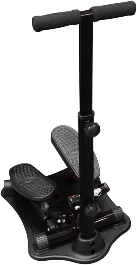 ナイスデイ 健康ステッパー 専用ハンドルつき ブラック