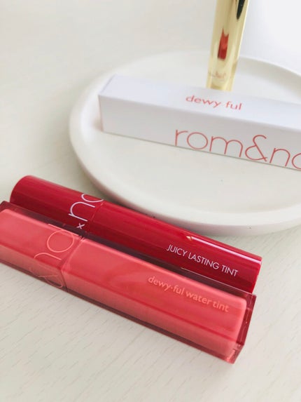 デュイフルウォーターティント/rom&nd/リップティントを使ったクチコミ(1枚目)