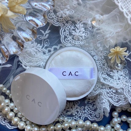 CACコンディショニング ルースパウダー 白絹/CAC/ルースパウダーを使ったクチコミ(5枚目)