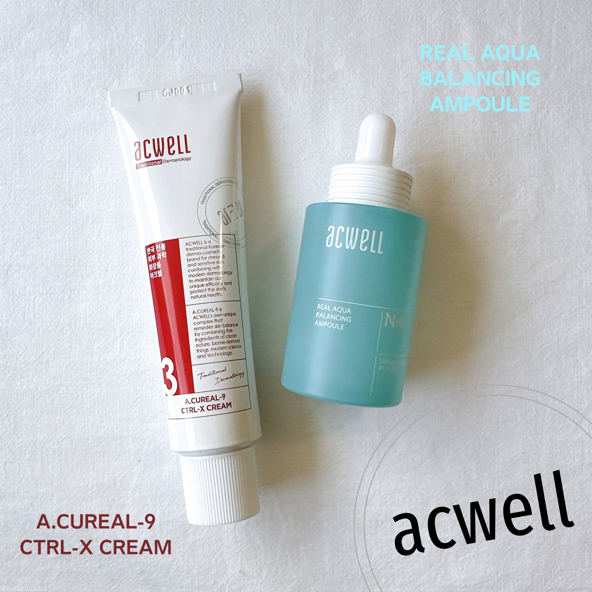 リアル アクア バランシング アンプル/ACWELL/美容液を使ったクチコミ（1枚目）