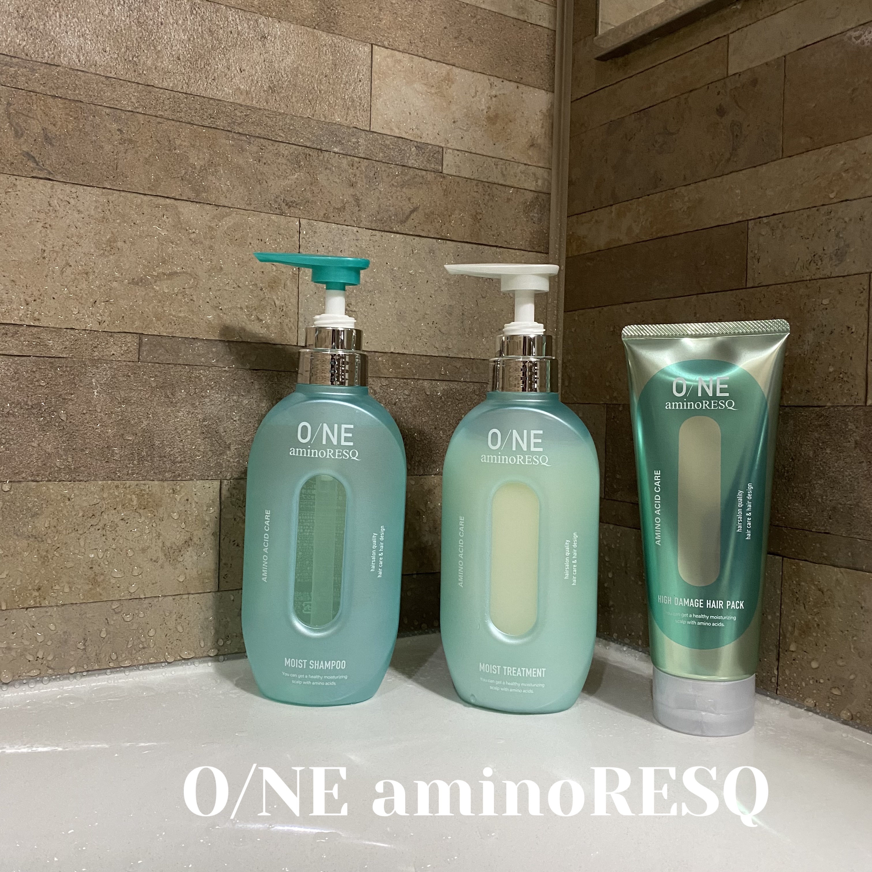 ワン アミノレスキューモイストシャンプー/トリートメント/アミノレスキュー/市販シャンプーを使ったクチコミ（1枚目）