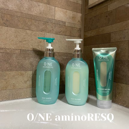 ワン アミノレスキューモイストシャンプー/トリートメント/アミノレスキュー/市販シャンプーを使ったクチコミ(1枚目)