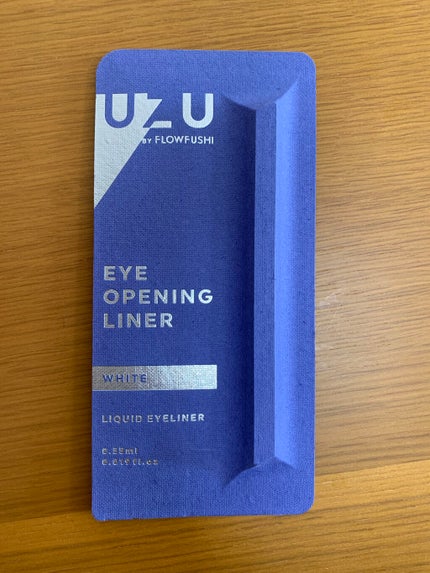 EYE OPENING LINER/UZU BY FLOWFUSHI/リキッドアイライナーを使ったクチコミ(3枚目)