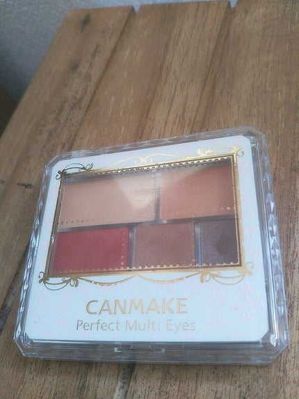 パーフェクトマルチアイズ/キャンメイク/アイシャドウパレットを使ったクチコミ(1枚目)