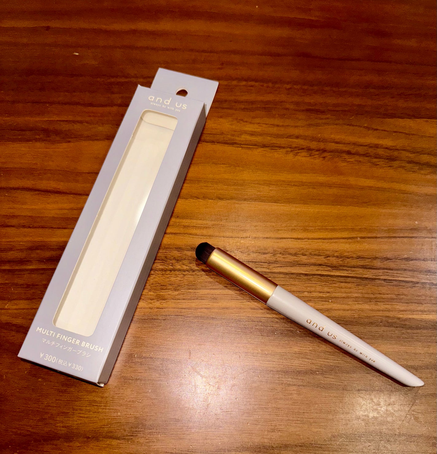 マルチフィンガーブラシ/and us/メイクブラシを使ったクチコミ(1枚目)