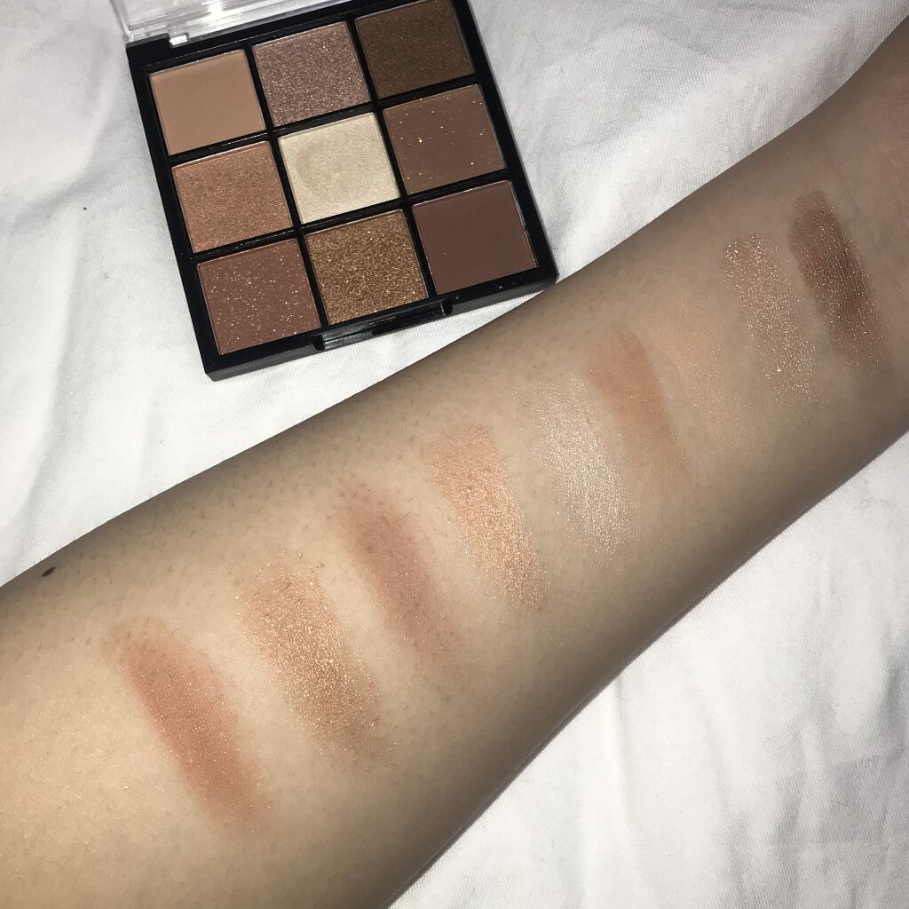 UR GLAM　BLOOMING EYE COLOR PALETTE/U R GLAM/アイシャドウパレットを使ったクチコミ（2枚目）