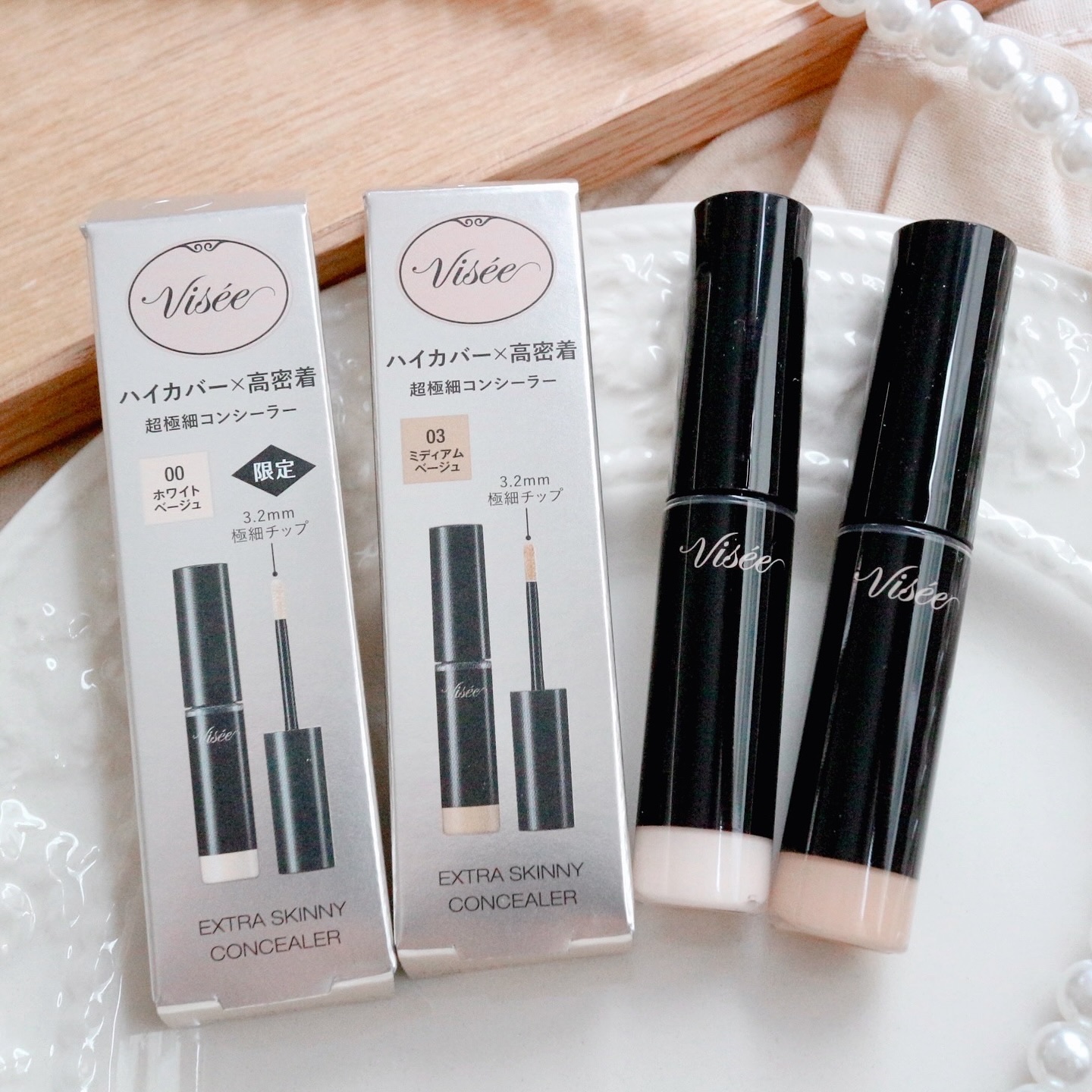 エクストラ スキニー コンシーラー/Visée/リキッドコンシーラーを使ったクチコミ（1枚目）