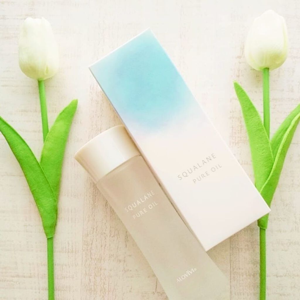 スクワランピュアオイル/アロヴィヴィ/フェイスオイルを使ったクチコミ(3枚目)