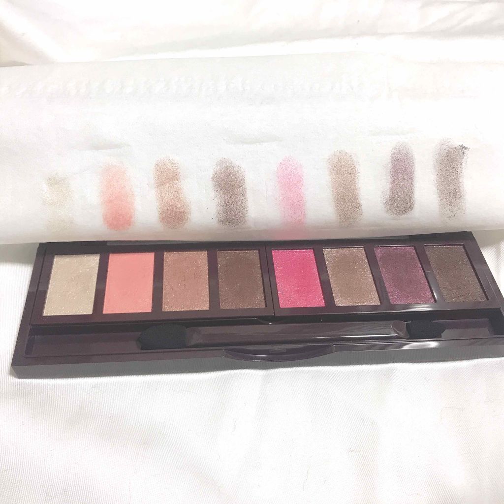 グラマラスリッチ アイパレット (クリスマスコフレ 2018)/Visée/メイクアップキットを使ったクチコミ(3枚目)