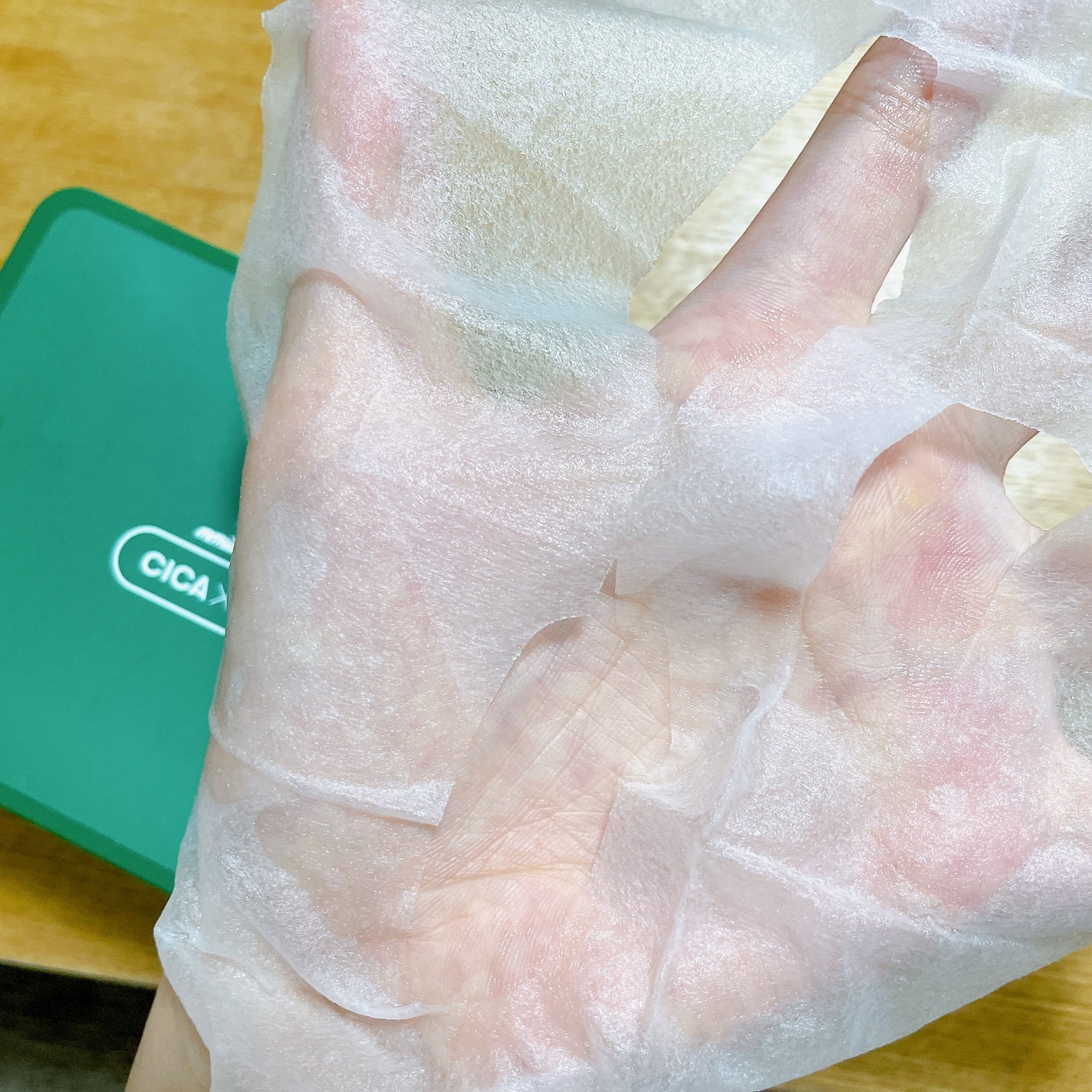 CICA デイリースージングマスク/VT/シートマスク・パックを使ったクチコミ(3枚目)