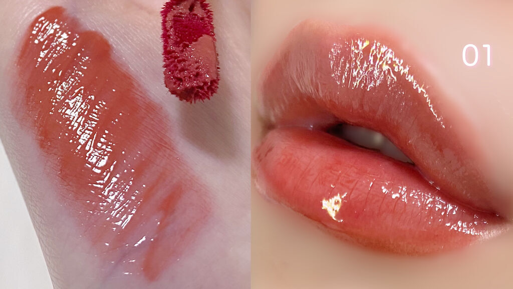 ペリペラ インク ムード グロイ ティント/PERIPERA/リップティントを使ったクチコミ（3枚目）